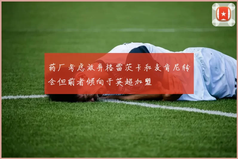 药厂考虑放弃格雷茨卡和麦肯尼转会但前者倾向于英超加盟